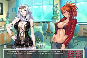 The seduction of Black Lilith and Azuma by cara The vampire lord in the game of desire