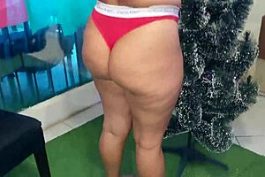 This Christmas, it's just my slutty wife giving herself to you, Leo