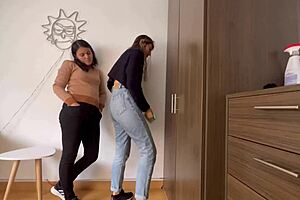 Closet orgasm in high definition – delivered by aficionado stepmom