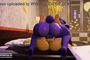 Fredina opened himself up for his wild orgy night at the night club