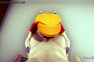 Enjoy one of the high-quality Japanese cartoon porn films in 3D format