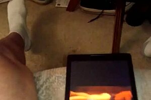 Cummy steamy tribute of solo boy