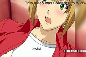 Busty anime babe uncensored shower sex