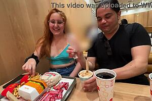 Break surprises a hungry guy with steamy sex after a break, and Trix Mendes