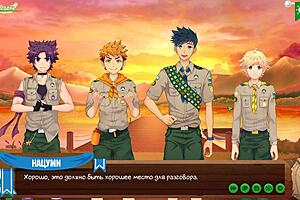 Russian camp game allows young gay anime lovers to meet up