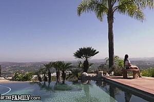 To be boring at home Adriana Maya decided to seduce her stepfather