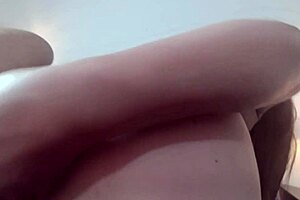 Only recently released Amateur MILF gets sexy with young guy in home made sex tape