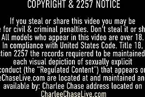 A strip scene which features the very hot Charlee Chase, the MILF is given a unique experience with the butt plug and dildo