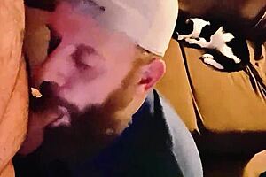 Straight man sucked by gay friend
