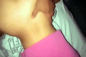 Mommy’s overly shy stepsister starts getting all sensual and having the dirtiest, raciest sex in front of the camera ever