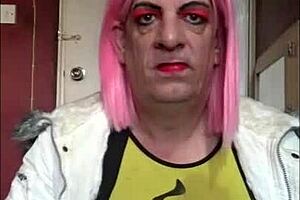 Gay men sissy blowjob and bisexual crossdresser pussy fuck