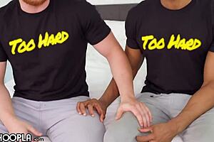 Two youths make love; a sexy redheaded model allows a complete novice to have his way in his first gay scene