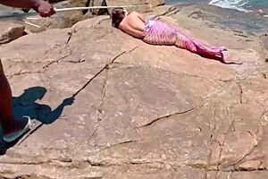 Sereia takes a hard f#cking and begs for his dick