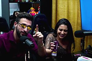 Erotic podcast listening turns to fetish play and colourful intercourse