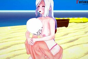 Genshin impact porn: Some of the positions taken during the beach romp for Shenhe