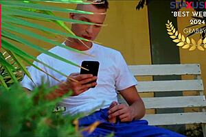 Agreeing to help neighbor with some gardening ends up in hot and gay experience