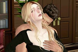 Sims 4 porn: An office romance with the boss and the husband with a twist