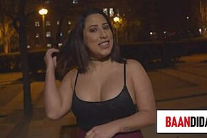 Venezuelan lady with huge behind consents to have sex as she is lured through an interview out in the streets
