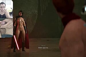 Experience the erotic side of Star Wars: Nude modded gameplay of Jedi Fallen Order