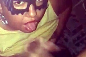A stunning slut gets a cumshot before