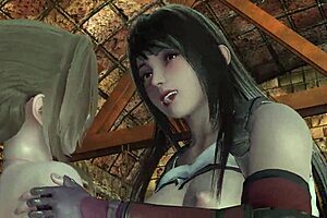 Tifa and Aerith's wild night in Gold Saucer: A Final Fantasy VII fantasy