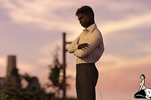 Black man meets new partner and finds out the man likes sucking his balls