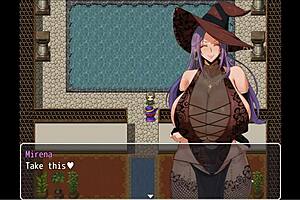 Mirena's Manor: Big Boob Witches hentai game