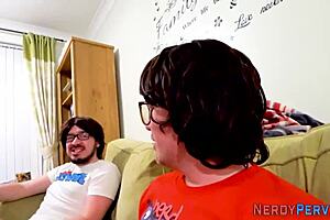 First cuminmouth encounter in HD for British stud