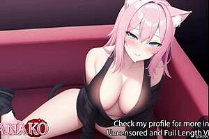 New release catgirl blowjob and shy asmr sounds