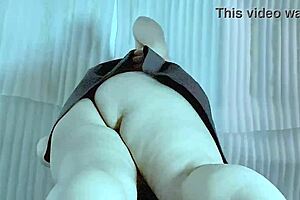 Curves and panties of naughty wife go public