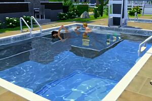 She’s the experienced seductress in pursuit of her quarry – opening chapter of Sims 4 story