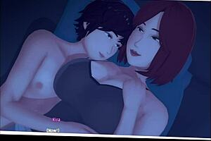 In 3D the knight of love vacations with his torn down and luscious step mother and stepsister
