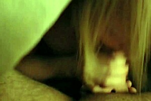 Sensual amateur wife gives great blowjob and takes a mouthful of cum