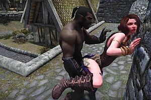 3D roleplay sex and assfucking in Ysolda Part 1 will bring experience to the darkest fantasies of Skyrim