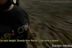 An encounter with a prostitute on a steamy beach and a near miss with the cops