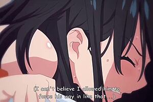 Ssss Gridman's Siokarubi Rikka gets pregnant in this anime porn with English subtitles.