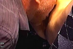 Twin babysitter gets a facial with a big cock