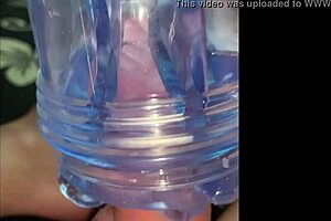 Fleshlight toy use indoors and outdoors