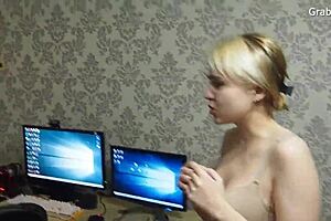Young beauty gets her mouth and pussy fucked in the missionary position
