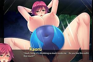 Japanese porn game with nympho neighbors: a special sex adventure