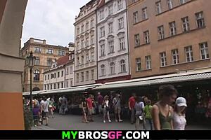 Czech beauty caught in the act of infidelity