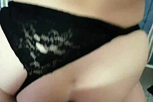 Skinny white Mexican beauty enjoys doggy style sex