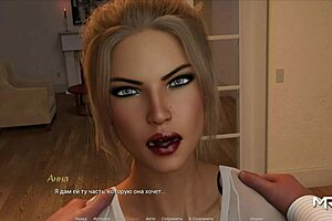 3D hentai game with RPG Maker engine, fucking on a desk.