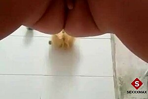 Steamy solo action with a sensual teen in the bath.