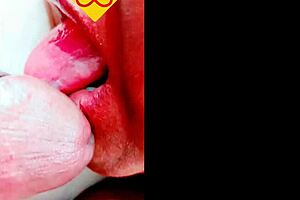 Your sexy aunt sucked and licked a big cock today