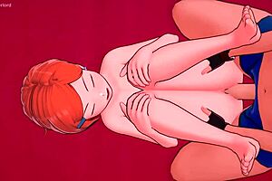 Gwen Tennyson gets hot after playing sports in this adult animated film.