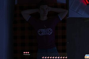 3D animated video of a big-boobed babe giving a blowjob and getting fucked.