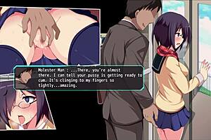 Nymphoria is a knight who undresses in a group bang game.