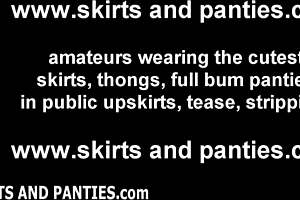 Luka, the naughty teen who loves to flaunt her panties.