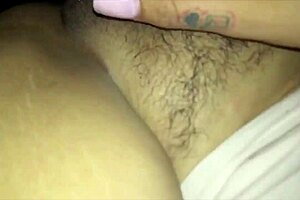 Hot amateur Latina with natural tits and big cock in reality porn